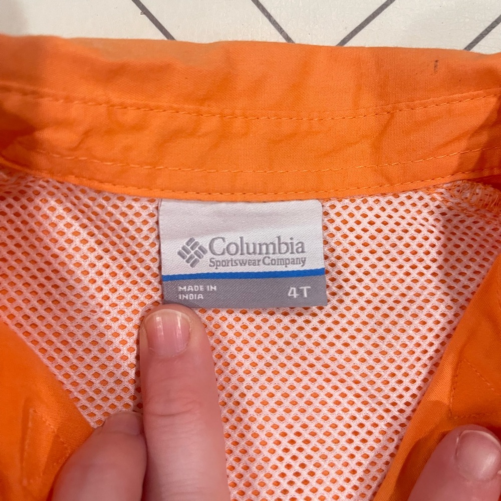 Columbia Orange Fishing Shirt - Picture 5 of 10
